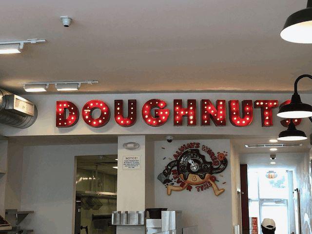 Doughnut Letter Lights