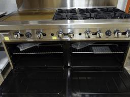 New Cook Rite 6Burner w/ 24" Griddle & DBL Oven