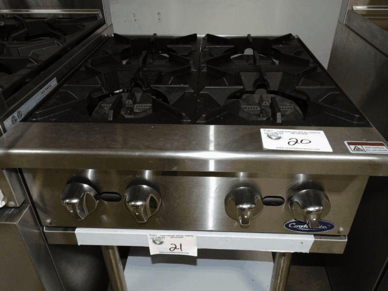 NEW Cook Rite 4 Burner C/T Range