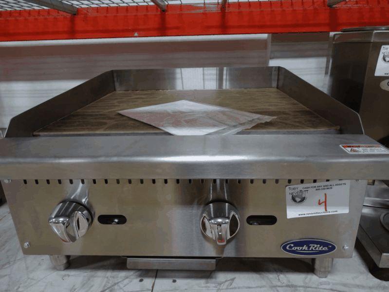NEW 24" Cook Rite Manual Griddle