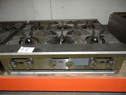 NEW L&B 6 Burner C/T Range