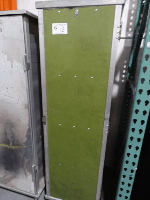 Aluminum Holding Cabinet