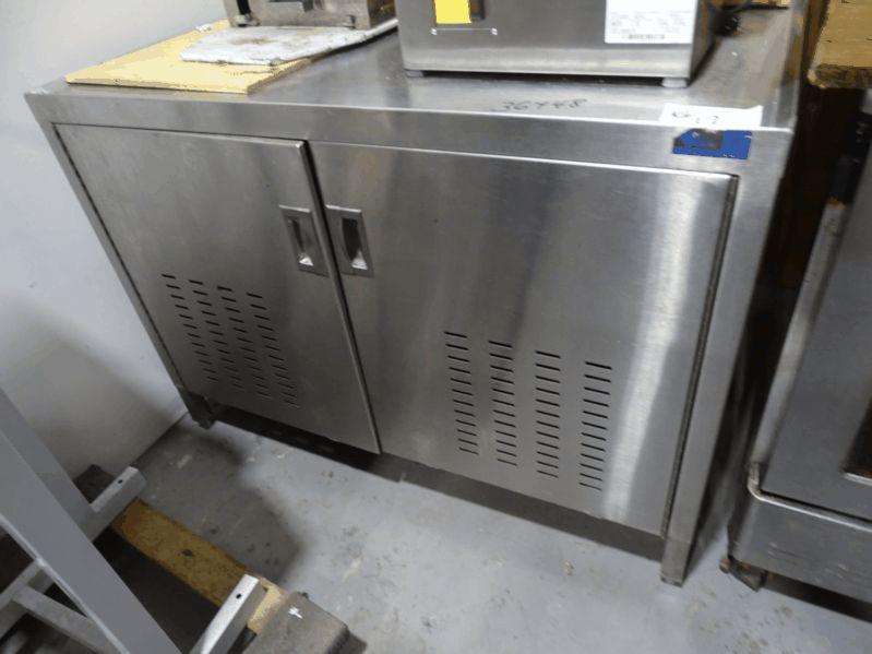 36x48 Stainless Steel Beverage Cart