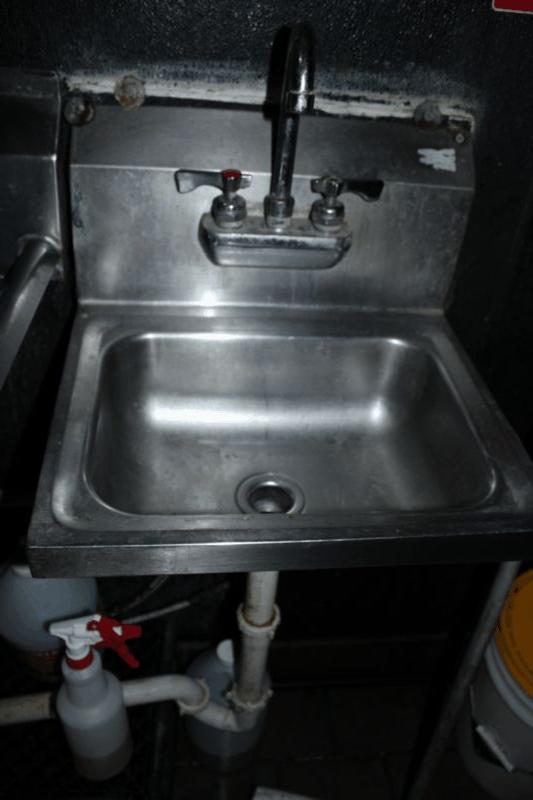 Stainless 16" Hand Sink