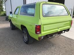 1982 Dodge Ram Charger