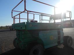 2008 JLG 3394RT SCISSOR LIFT 4WD, DEUTZ ENGINE W/ 758 HRS