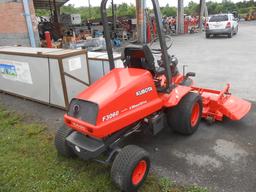 "KUBOTA F3060-4X4, 72"" DECK W/ ROPS SHOWING 633 HOURS