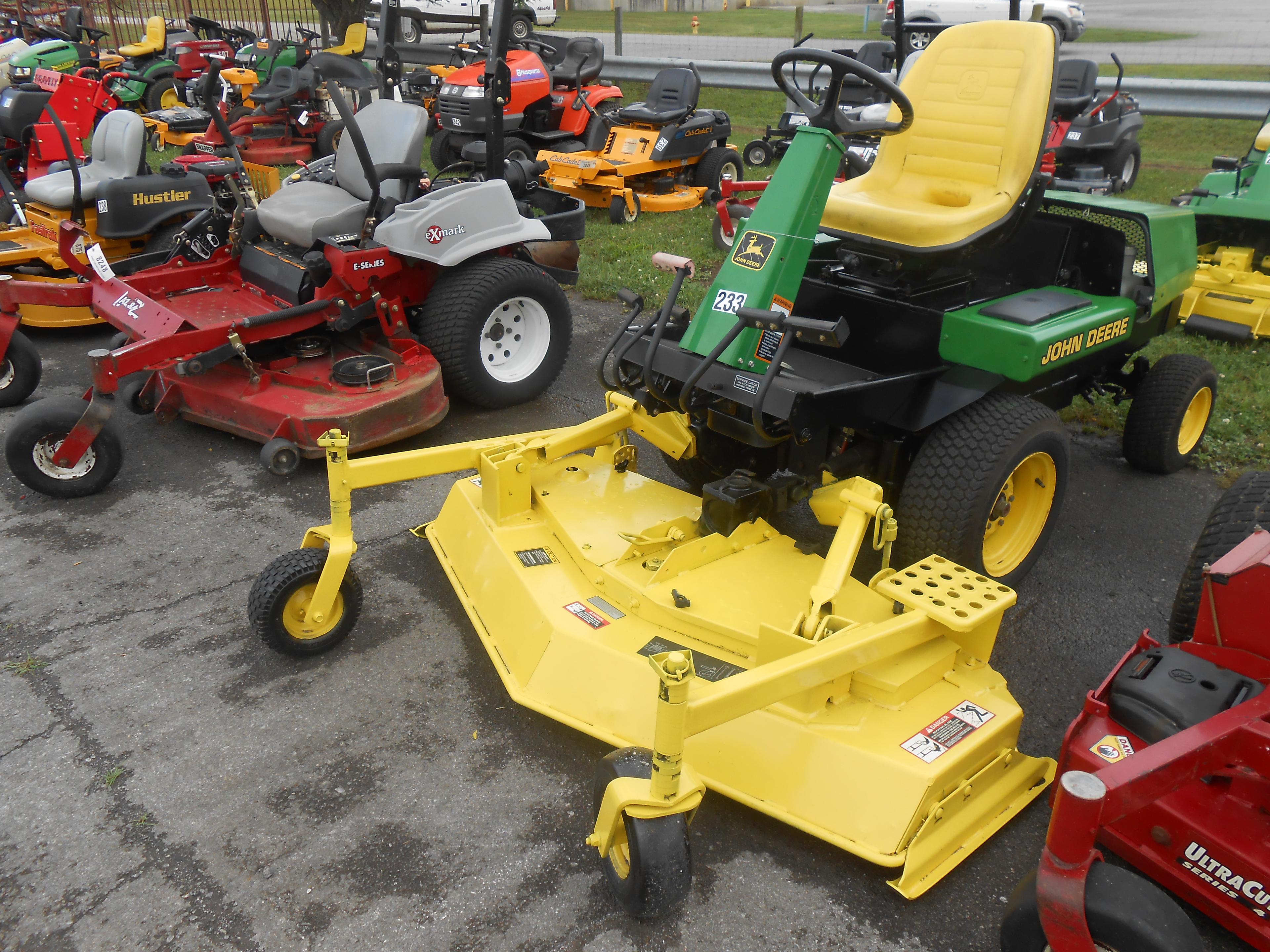 JOHN DEERE F911 MOWER W/ 72" DECK TAG 8664