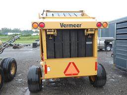 2012 VERMEER CLASSIC 504 M SILAGE ROUND BAILER 3700 BALES W/ MONITOR, TAG #