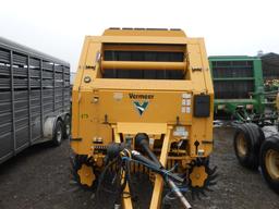 2012 VERMEER CLASSIC 504 M SILAGE ROUND BAILER 3700 BALES W/ MONITOR, TAG #