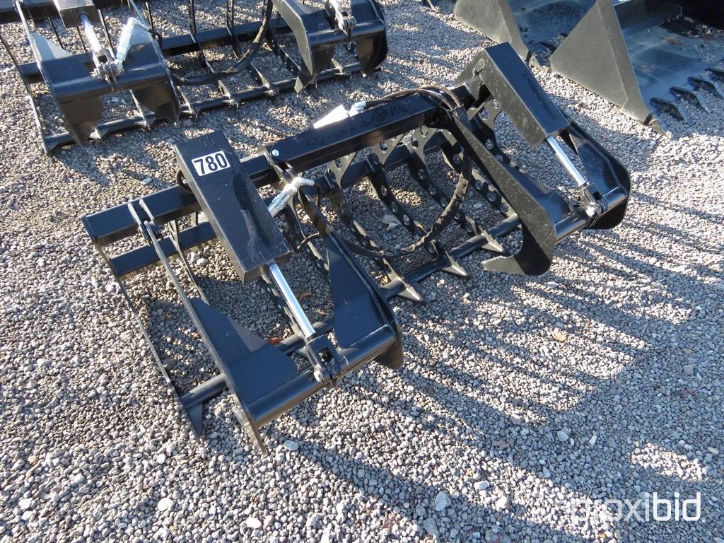 72" GRAPPLE ATTACHMENT FOR SKID STEER TAG #3038