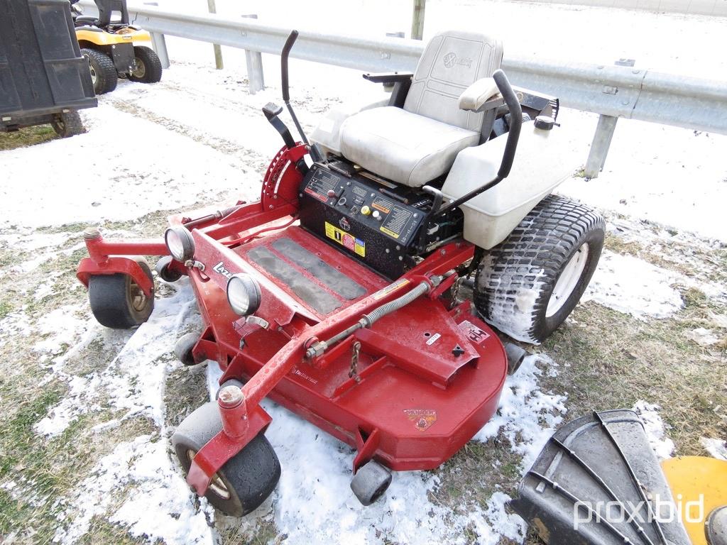 EXMARK LAZER Z ZERO TURN MOWER 2275 HOURS, TAG #4583