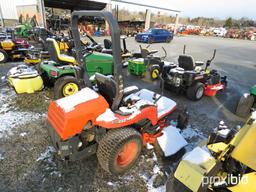 2015 KUBOTA ZG222 ZERO TURN MOWER 48" DECK, 790 HOURS, TAG #3881