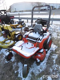 2015 KUBOTA ZG222 ZERO TURN MOWER 48" DECK, 790 HOURS, TAG #3881