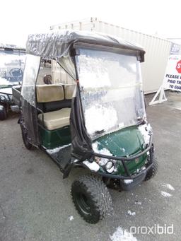 YAMAHA BIG TIRE GOLF CART 731 HOURS, TAG #3315