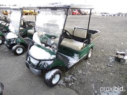 2014 YAMAHA GAS GOLF CART FUEL INJECTED, 595 HOURS, TAG #3308