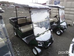 2014 YAMAHA GAS GOLF CART FUEL INJECTED, 568 HOURS, TAG #3307