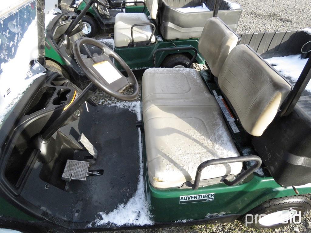 2014 YAMAHA GAS GOLF CART FUEL INJECTED, 568 HOURS, TAG #3307