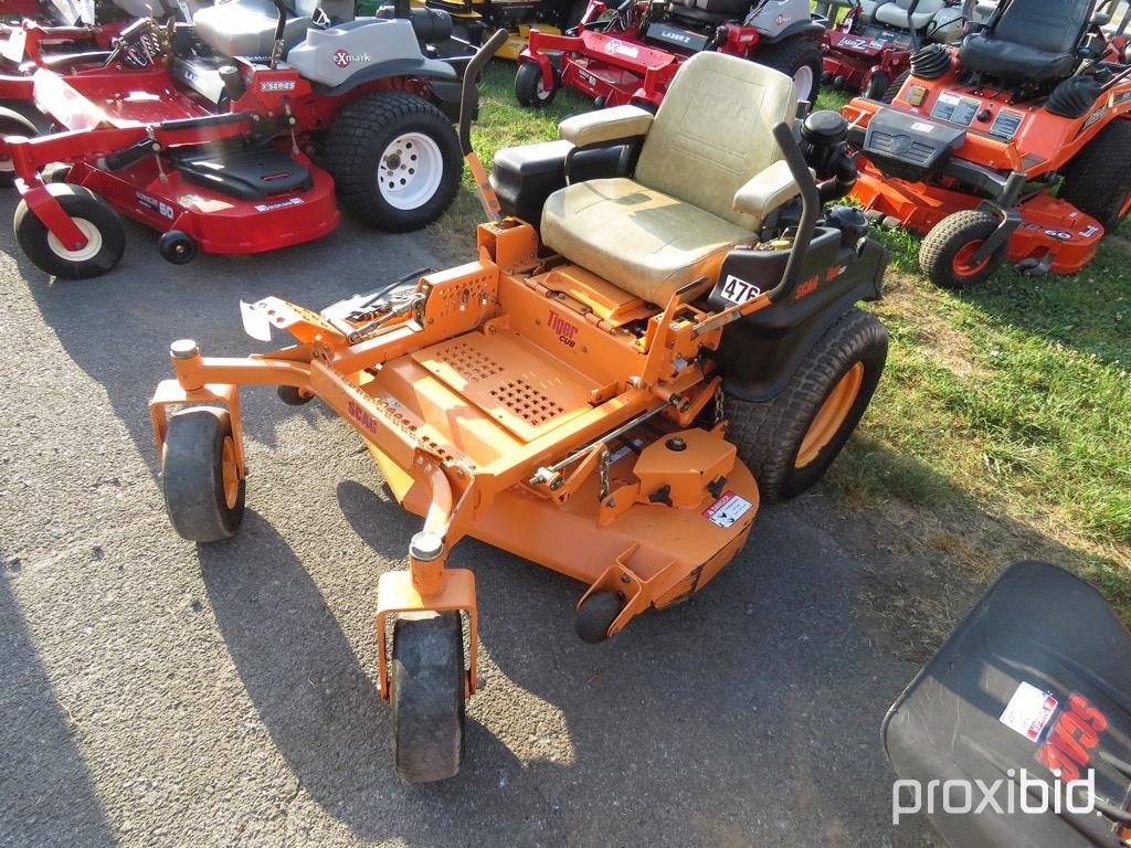 SCAG TIGER CUB ZERO TURN MOWER WITH 48" DECK