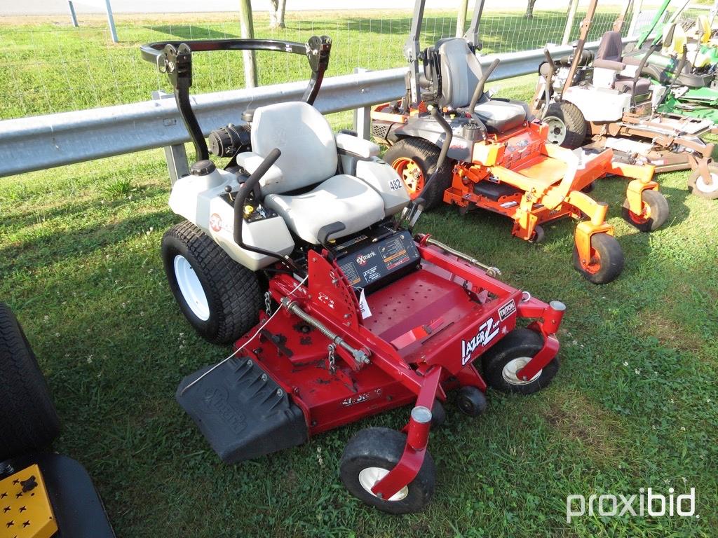 EXMARK LAZER Z ZERO TURN MOWER WITH 48" DECK