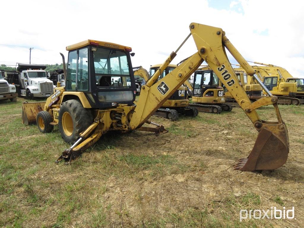 1995 JOHN DEERE 310D LOADER BACKHOE