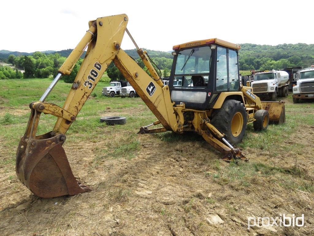 1995 JOHN DEERE 310D LOADER BACKHOE