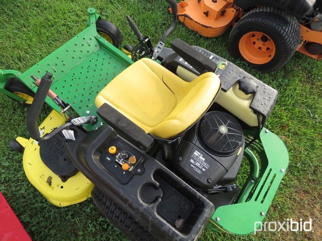 JOHN DEERE Z425-EZTRAK 25 HP ENGINE W/ WHEEL MOTOR PUMPS, 54" CUT SHOWING 275 HRS TAG # 7038