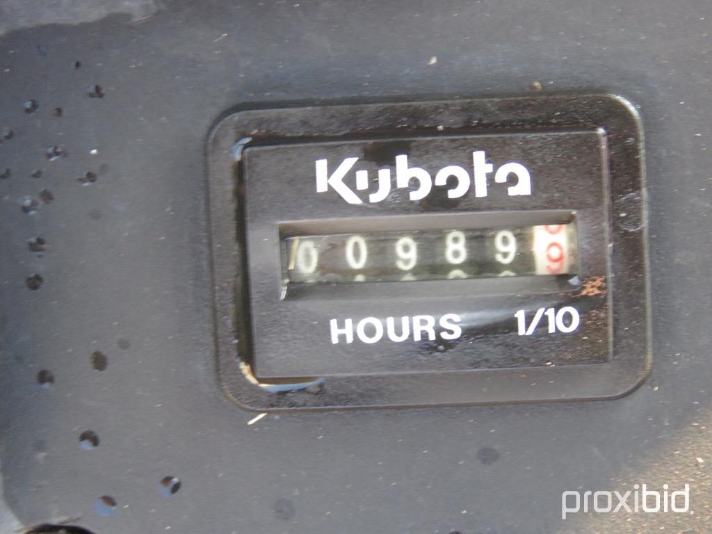 KUBOTA ZD 331 ZERO-TURN MOWER DIESEL, 60INCH DECK, 989HRS, MODEL RCK60P-331Z, SERIAL #44359, TAG #72