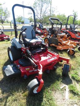 EXMARK LAZER Z X-SERIES MOWER 60" ULTRA CUT DECK, 38HP KOHLER 999CC ENGINE, ISO MOUNTED SUSPENSION S