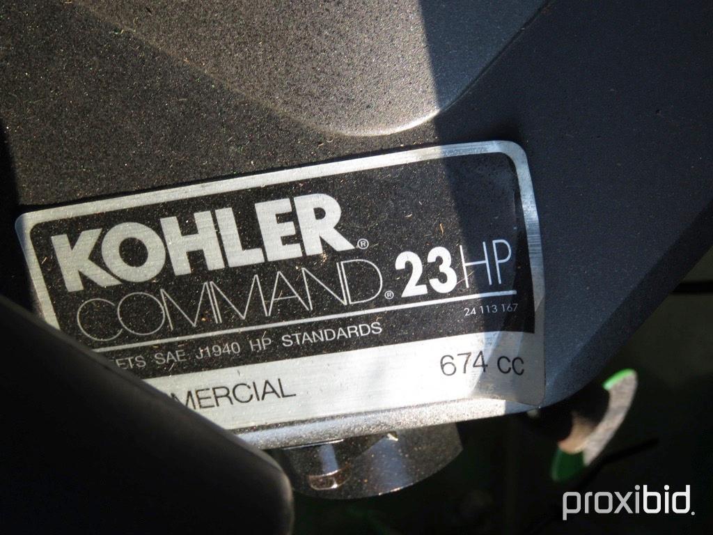 JOHN DEERE Z710A - ZTRAK ZERO TURN MOWER 54" CUT, KOHLER COMMAND 23HP ENGINE, ROPS, SERIAL #TC710AC0