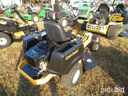 CUB CADET RZTS MOWER 42" CUT, KOHLER COURAGE 22HP ENGINE, SERIAL # 1D033H20211, SHOWING 195HRS, TAG