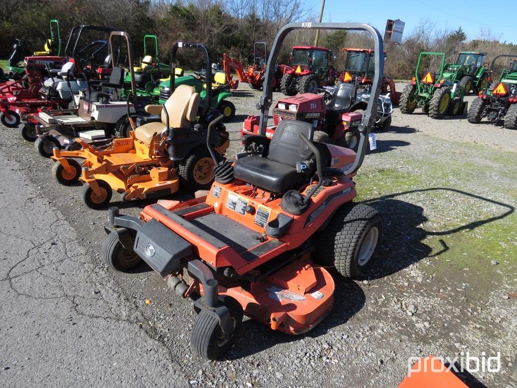 KUBOTA ZD25 ZERO TURN MOWER DIESEL, ROLL BAR, 60" DECK, 1291HRS, TAG #8482