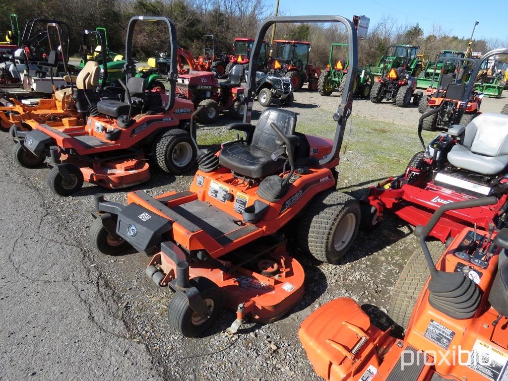 KUBOTA ZD28 ZERO TURN MOWER 60" DECK, DIESEL ENGINE, ROPS, SERIAL #11660, 1578HRS, TAG #7870