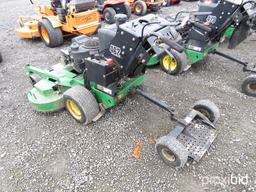 JOHN DEERE WHP52A WALKBEHIND ZERO TURN MOWER 52" DECK, SERIAL #1TCW52HPPGT070048, 927HRS, TAG #4890