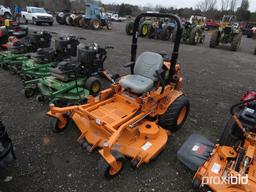 SCAG TURF TIGER ZERO TURN MOWER KAWASAKI LIQUID COOLED ENG, 61" DECK, 944 HOURS