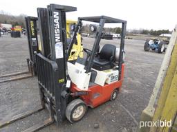 NISSAN OPTIMUM 30 PROPANE FORKLIFT SERIAL #CPJ01-9N6120, 9892HRS, TAG #3737