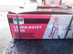 3 TON LEVER HOIST TAG #3752