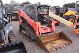 KUBOTA SVL 75-2 TRACK SKID STEER C/H/A, AUX HYD, 1587 HRS, S/N 27729, TAG #4676