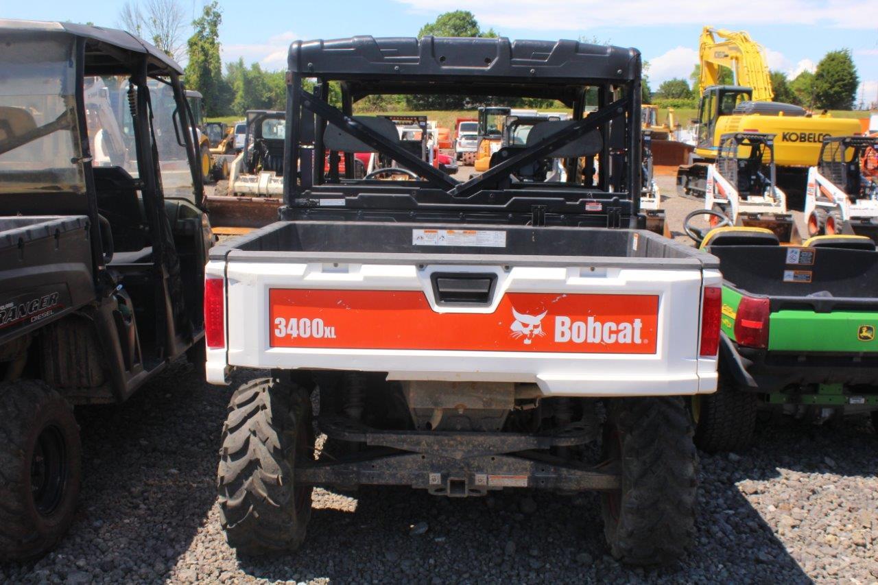 BOBCAT 3400 XL UTV DSL, 4 SEATER, 4WD, DUMP BED, V # 4XAB3FMA3H8017028 TAG # 2684Z