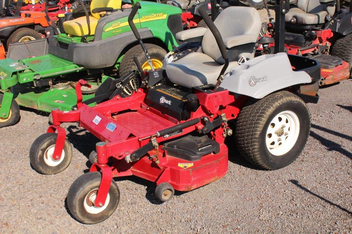 EXMARK ZERO TURN MOWER W/ 48" ULTRA CUT DECK, 282 HRS, TAG #3244