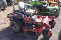 TORO Z MASTER ZERO TURN MOWER KOHLER ENG, 60" DECK, 2912 HRS, S# 316000143 TAG # 2400Z