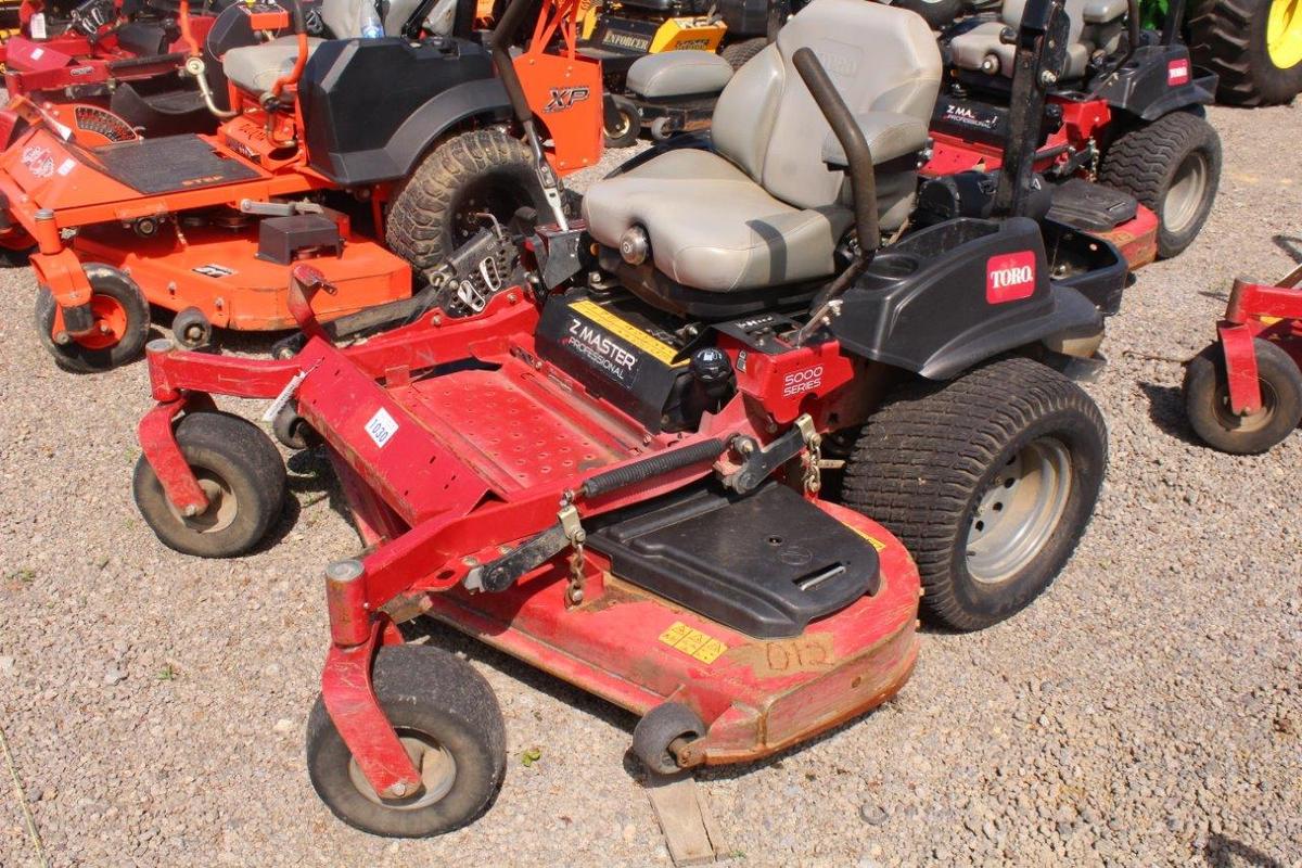 TORO Z MASTER PROFESSIONAL ZERO TURN MOWER 60" DECK, KOHLER ENG, 2920HRS, S# 315000470 TAG # 4446