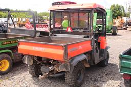 2012 KUBOTA RTV 900 DSL ENG, P.S.,4WD, SHOWING 2440 HRS, S/N # A7019, TAG# 9683