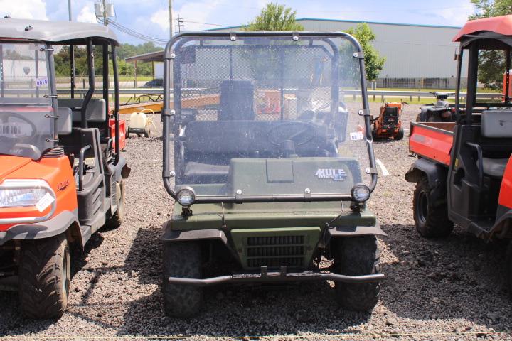 KAWASAKI 2510 DIESEL MULE, 4WD SHOWING 9236 MILES, TAG# 9554