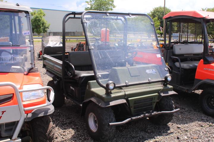 KAWASAKI 2510 DIESEL MULE, 4WD SHOWING 9236 MILES, TAG# 9554