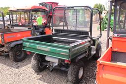 KAWASAKI 2510 DIESEL MULE, 4WD SHOWING 9236 MILES, TAG# 9554