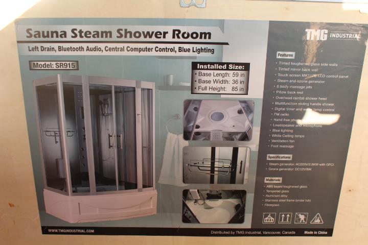 STEAM SHOWER ROOM