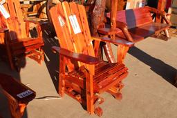 CEDAR GLIDER ROCKERS AMISH BUILT