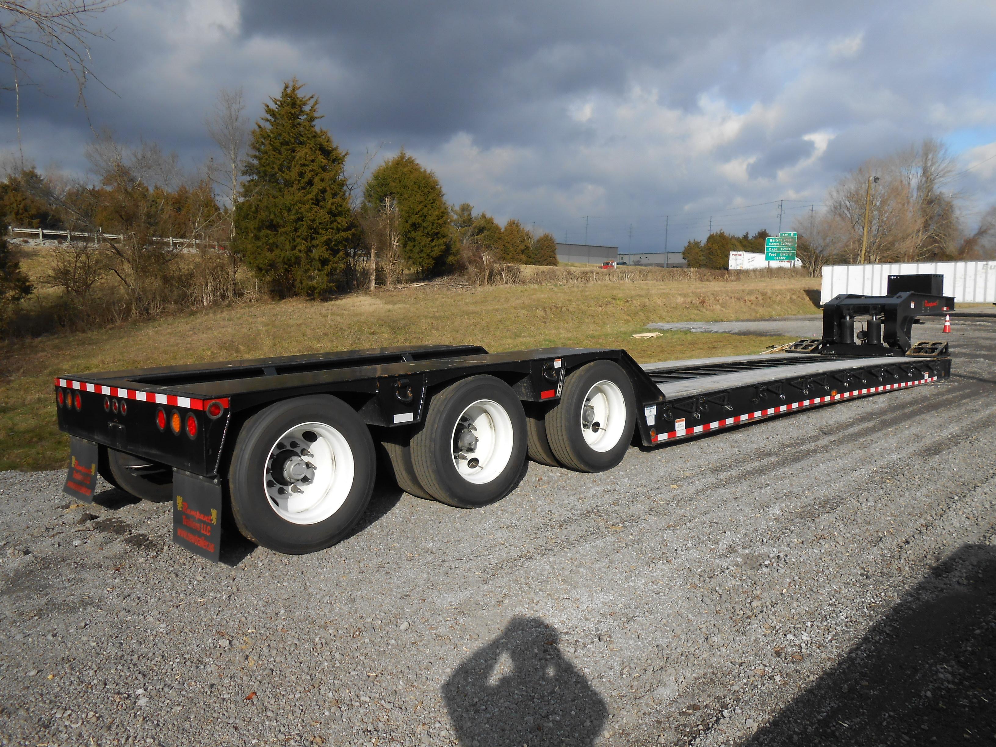 2021 RAMPANT 55TON TRI-AXLE DETACH TRAILER