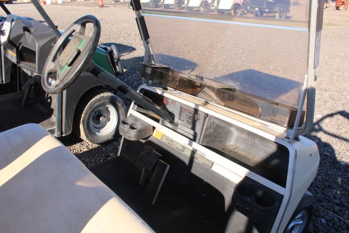 CLUB CAR GAS GOLF CART W/ BED & WINDSHIELD